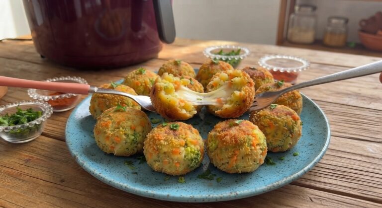 Bolinhos Crocantes de Legumes