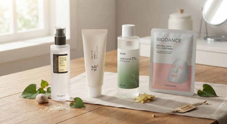Os 4 Melhores Produtos de Skincare Coreano na Amazon que Valem Cada Euro
